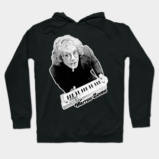 Warren Zevon / Retro Fan Design Hoodie